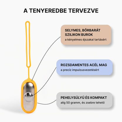 Bizsi™ - Mikroáramú „agyalás-stop” készülék